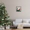Stupell Industries Cozy Sleeping Santa Claus Floating Frame Design by Sarah Hickman